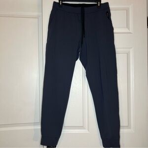 Public Rec Mens Navy Blue Athletic Pants Tapered Jogger 34 / 32
